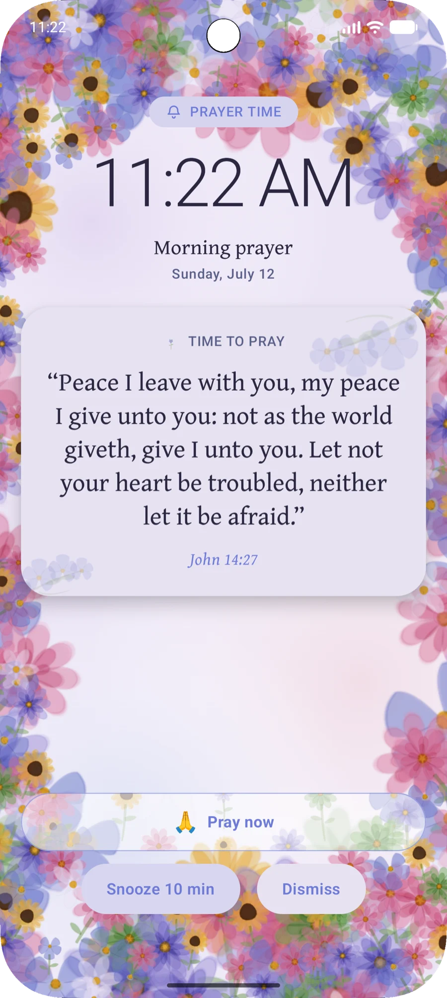 Gentle daily reminders