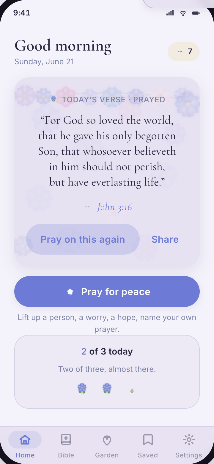 Today’s verse