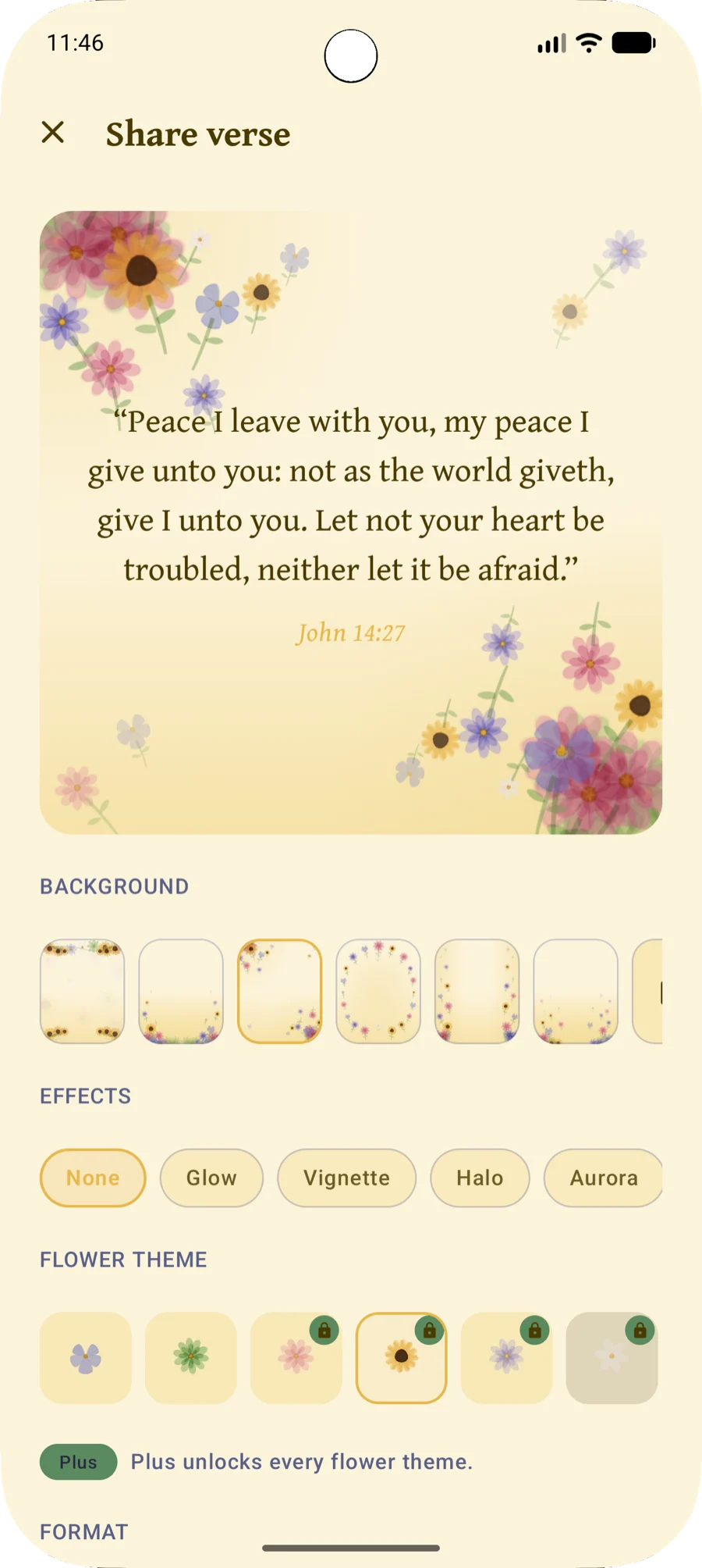 Share a verse